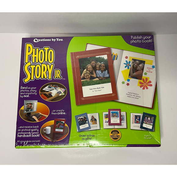 Creations By You Photo Story JR Publish your own book NIB Kit Ages 9-Adult - Picture 1 of 3